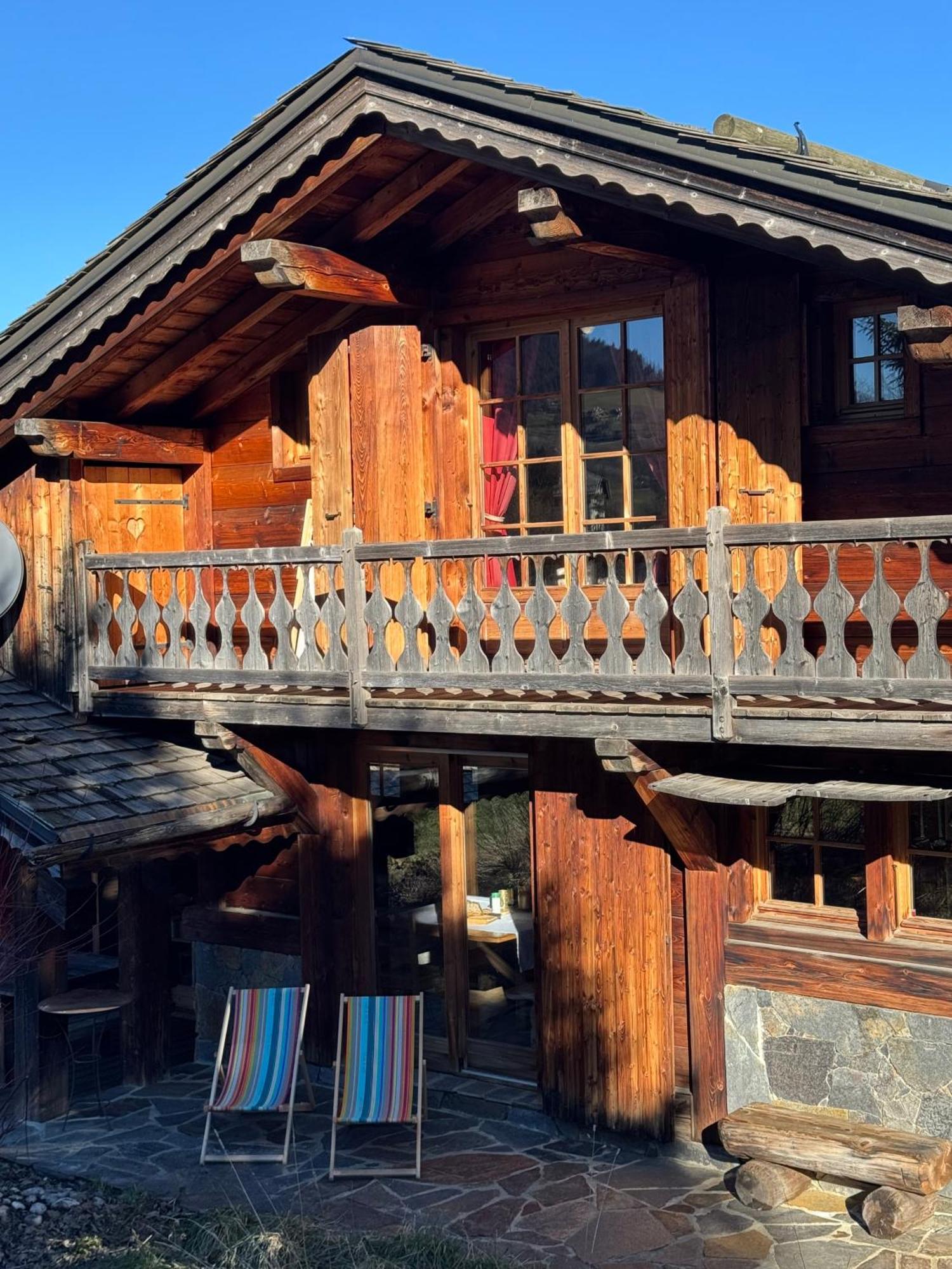 Chambres Et Mazots Du Chalet De Mado Megeve Exterior photo